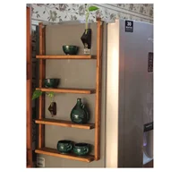 شلف چوبی روستیک آویز یخچالی مدل w1411