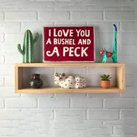 شلف دیواری مدرن مدل چند کاره چوبی W15