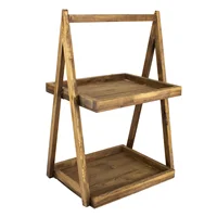 استندچوبی رومیزی مدل دو طبقه کد 052